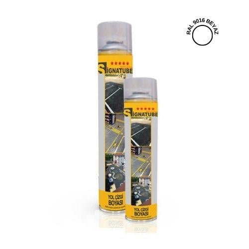 Sprey Beyaz Çizgi Boyası 500 ml.HTSGNTBS 9016-500Signatube Sprey Beyaz Çizgi Boyası 500 ml
