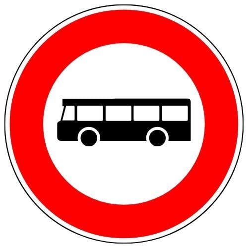 KamyonGiremez Levhası TT-10aTT-10b-30Otobüs Giremez Levhası TT-10 b