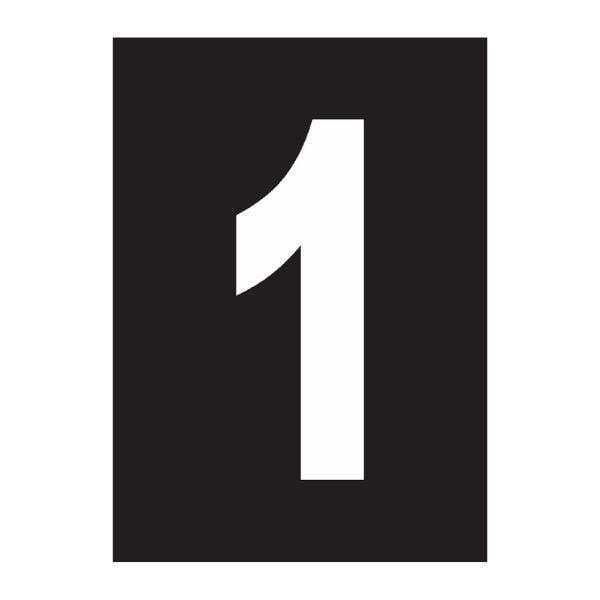 Rakam Boyama ŞablonuSBL-07-001570Rakam Boyama Şablonu