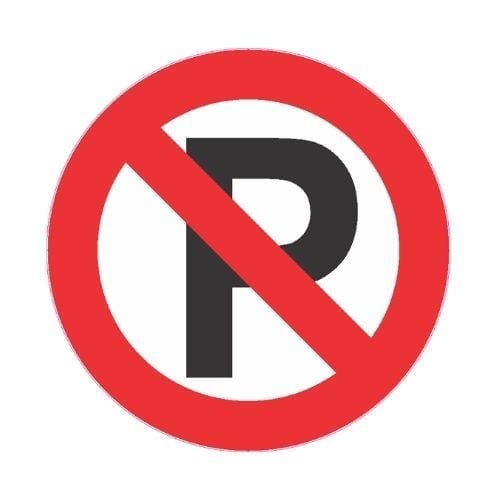 Park Yasaktır Sticker EtiketUY-STC-1604-30Park Yasaktır Sticker Yapışkanlı Etiket