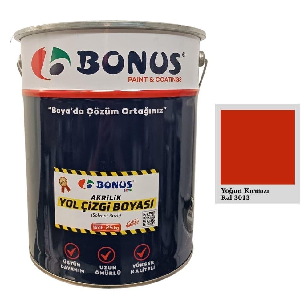 Yoğun Kırmızı Zemin Boyası 25 Kg – RAL 3013HTBOYA049Yoğun Kırmızı Akrilik Zemin Boyası 25 Kg – RAL 3013