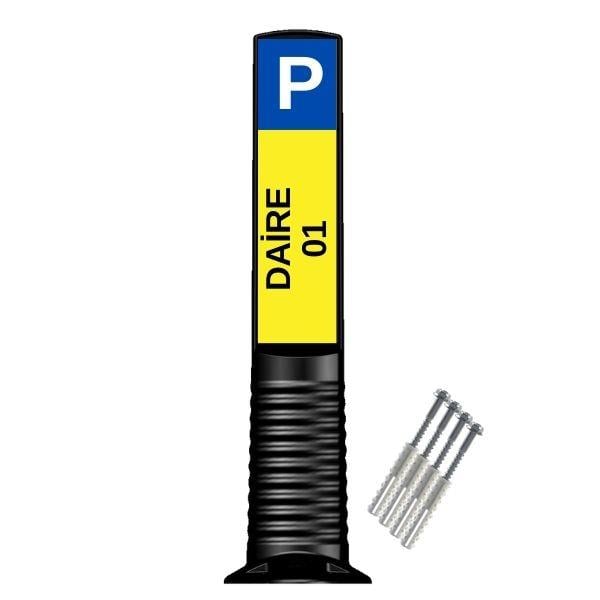 Otopark Özel Park Yeri Daire Numara Levhası, Duba12253 UB R - 0020Otopark Özel Park Yeri Daire Numara Levhası