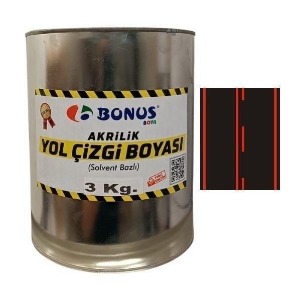 Kırmızı Yol Çizgi Boyası Boyası 3 KgBN 1050 03 3020Kırmızı Yol Çizgi Boyası 3 kg
