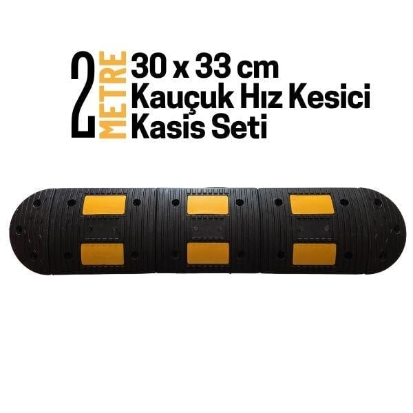 30x33 cm Kauçuk Hız Kesici Kasis Seti 2 MetreHYL3033K-22 Metre Kauçuk Hız Kesici Kasis Seti 30x33 cm