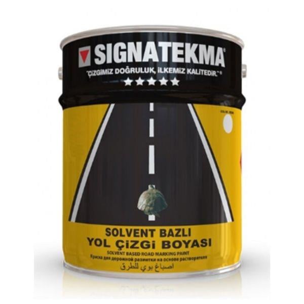 Signatekma Sarı Yol Çizgi Boyası 25 kgSBO 2220 10Constance Mma Esaslı Akrilik Yol Çizgi Boyası Sarı 25 kg