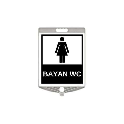 Bayan Wc Levhası