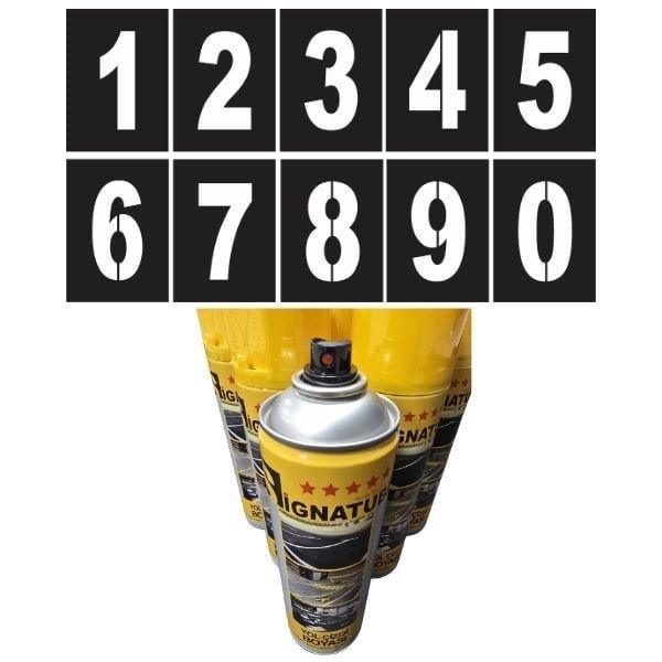 Rakam Boyama Şablonu ve Sprey Boya SetiSBL-07-001571Rakam Boyama Şablonu ve 500 ml. Sprey Boya Seti