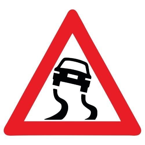 Kaygan Yol Levhası T-8T-8Kaygan Yol Levhası T-8