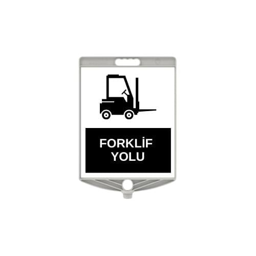 Forklift Yolu Uyarı Levhası