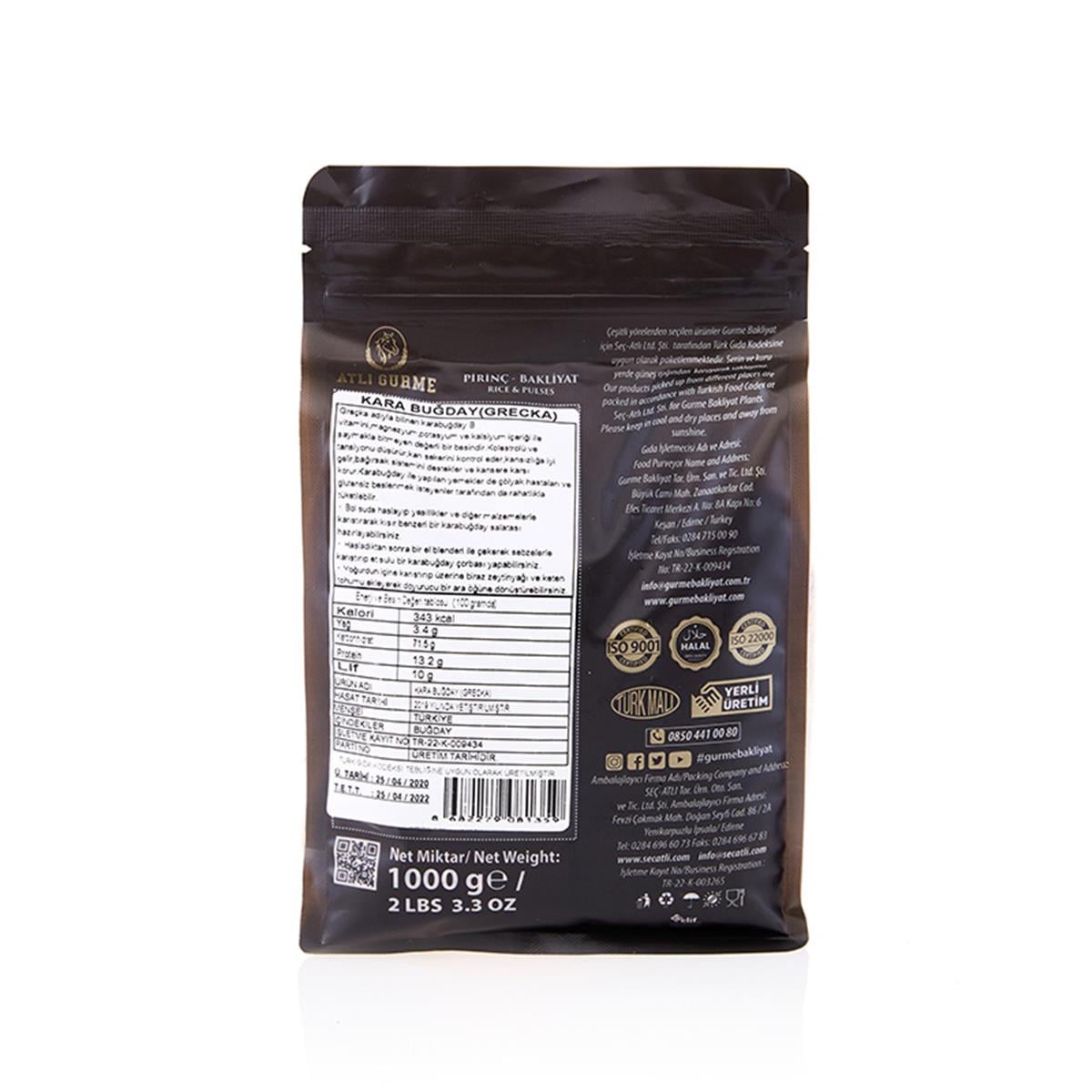 Atlı Gurme Karabuğday (Greçka) 1 kg