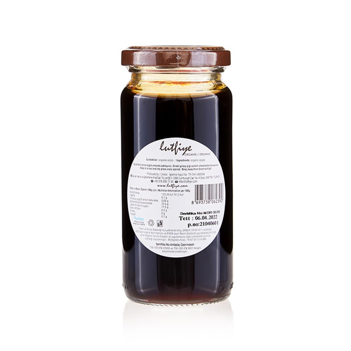 Lutfiye Organik Üzüm Pekmezi 280 gr