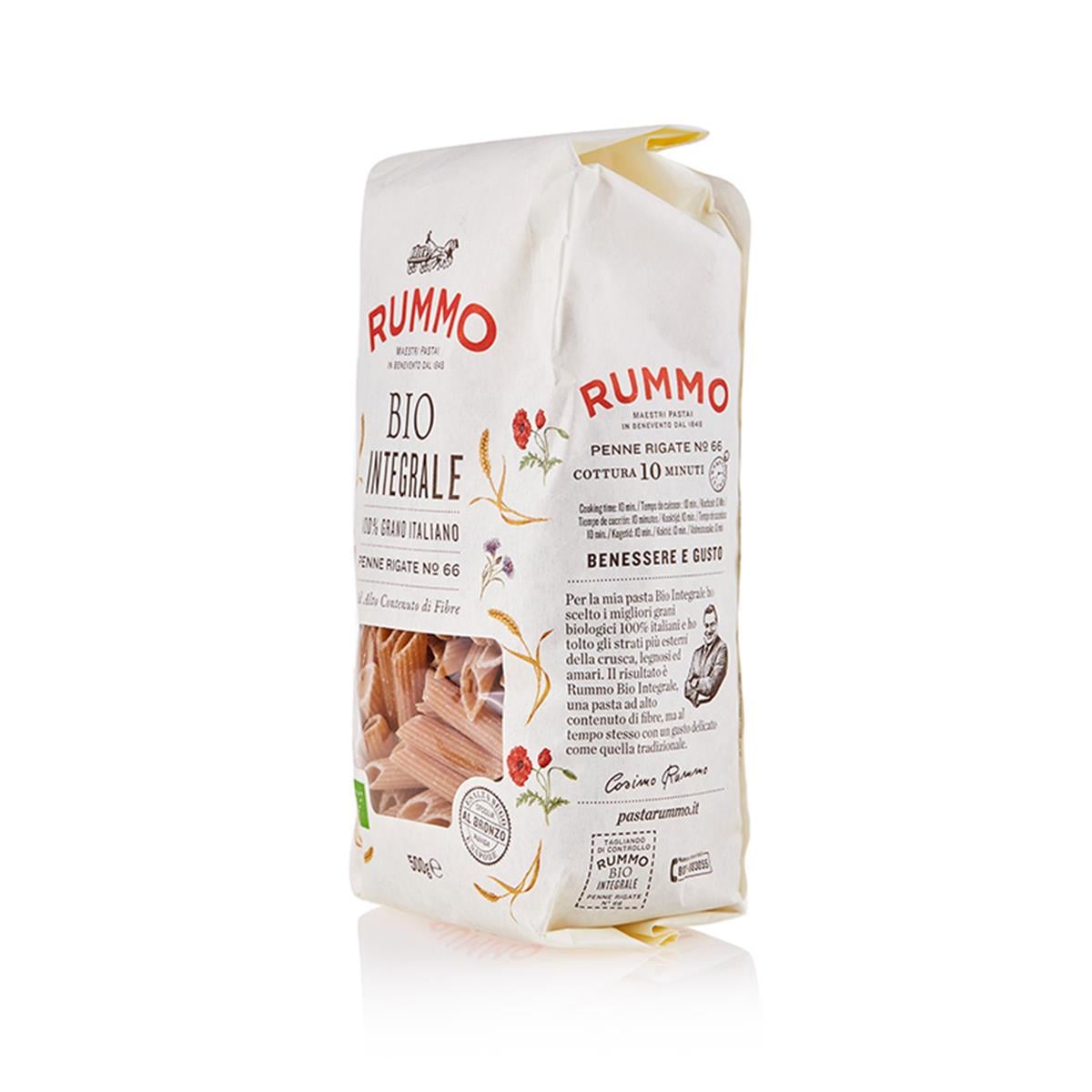 Rummo Organik Kepekli Penne Makarna 500 gr