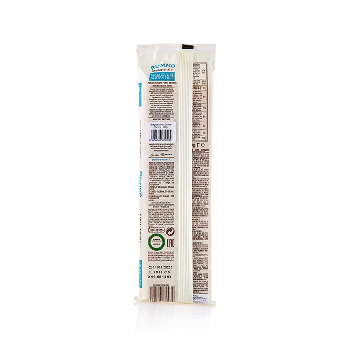 Rummo Spaghetti Glutensiz 400 gr