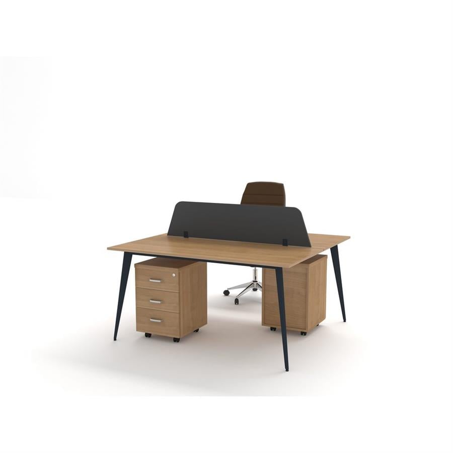 Milas 2'li Workstation 120CM (Kesonsuz)