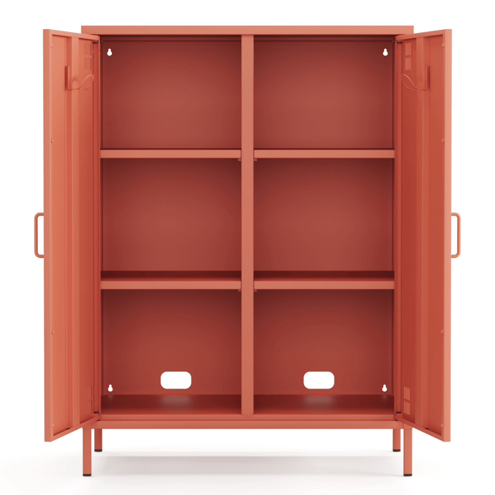 Pera Metal Dolap 2 Kapılı 80,50 x 40 x 109,50 cm - Ral 3022 Somon
