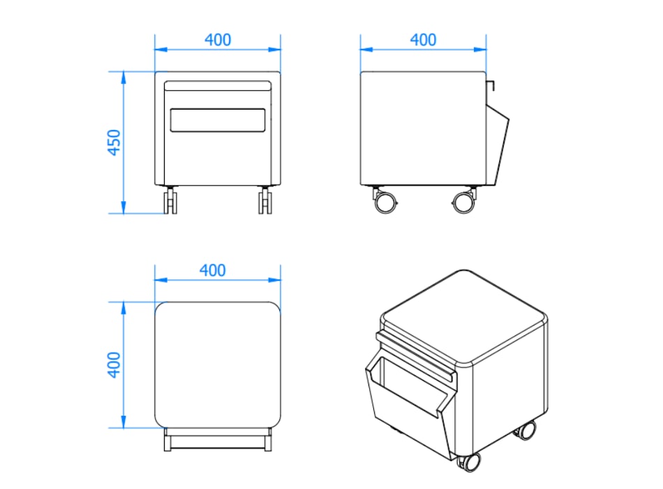 Puf Cube SIENA S-150