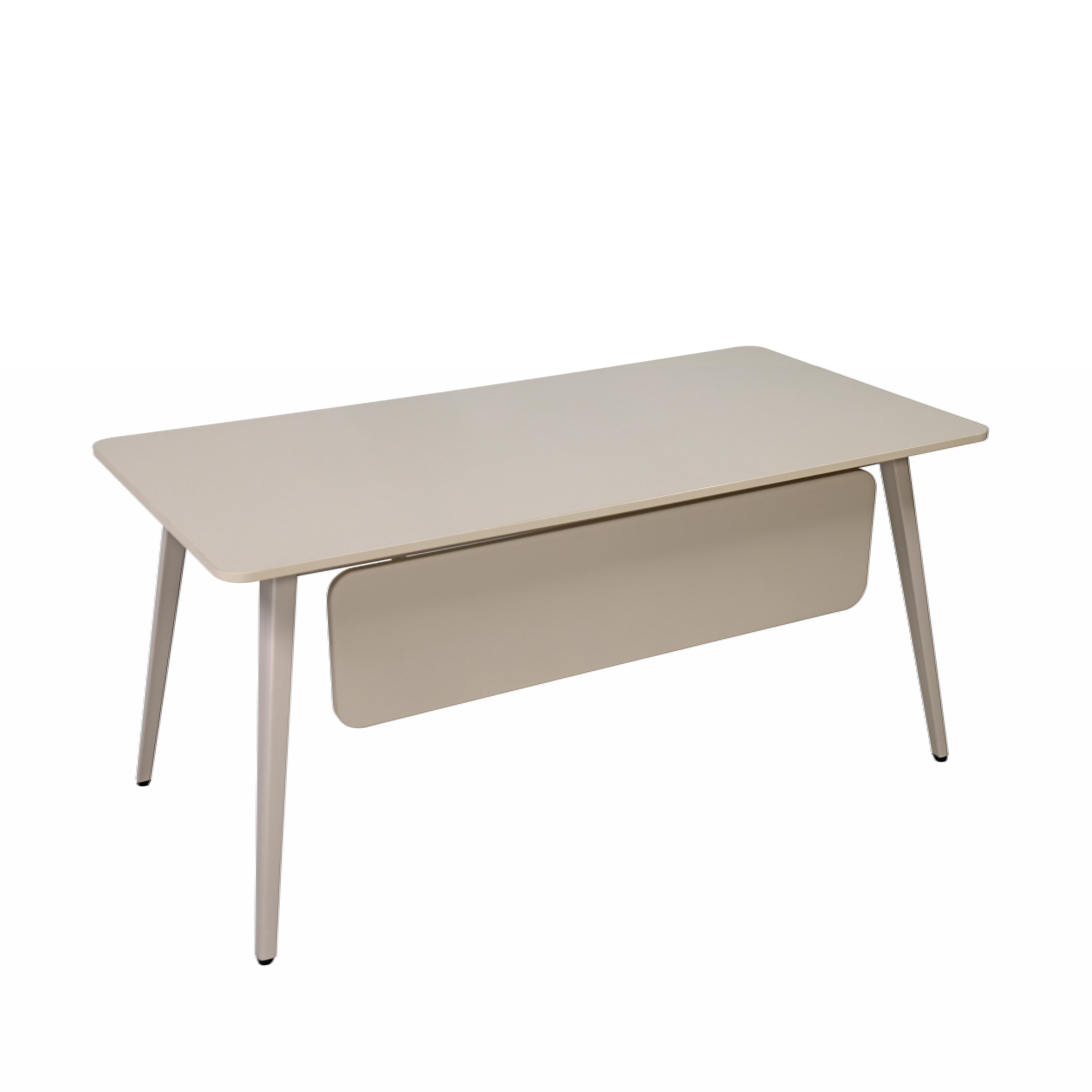 Shift Masa 180x80x75h / Suntalam Tabla : MDS-11 (KUMTAŞI),  AYAK : MRAL-04 ( Bej)