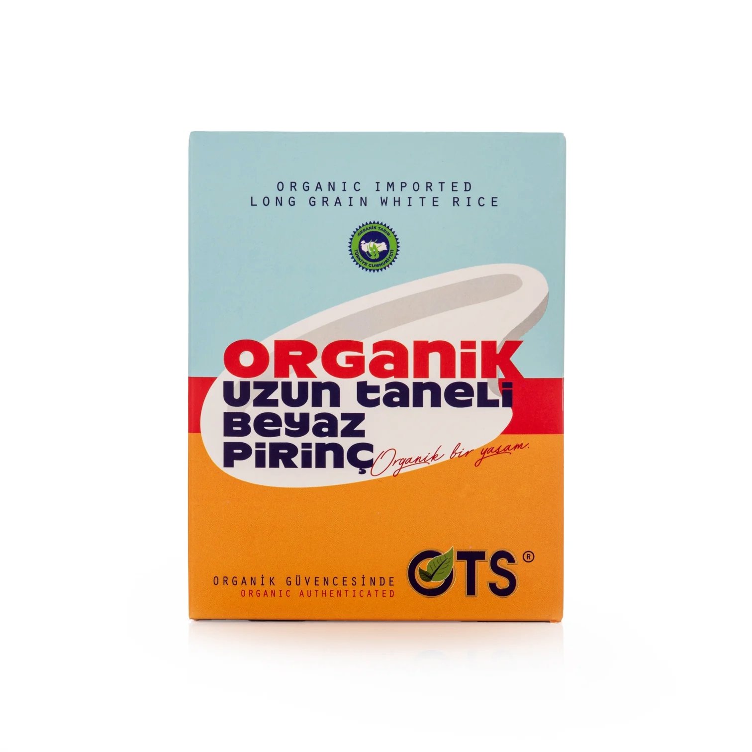 Organik Uzun Taneli Beyaz Pirinç 500 g
