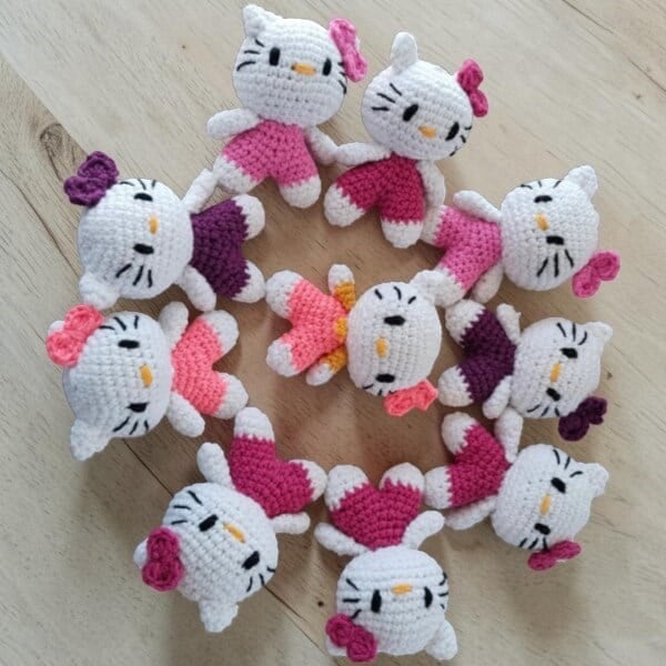 Hello kitty anahtarlik 