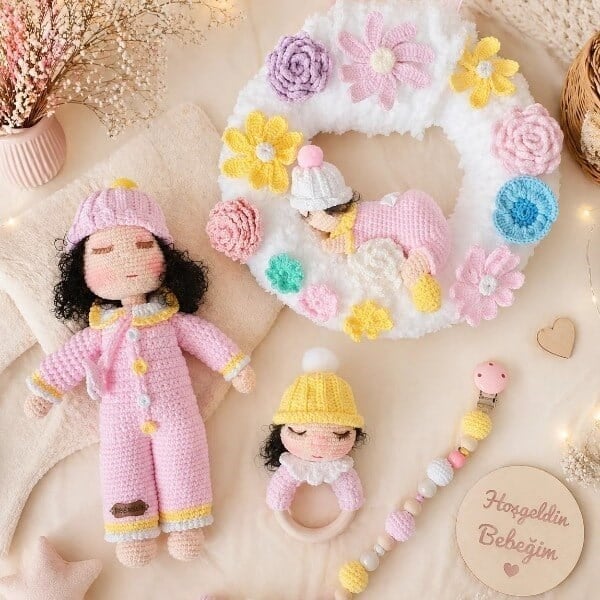 Yeni doğan bebek set