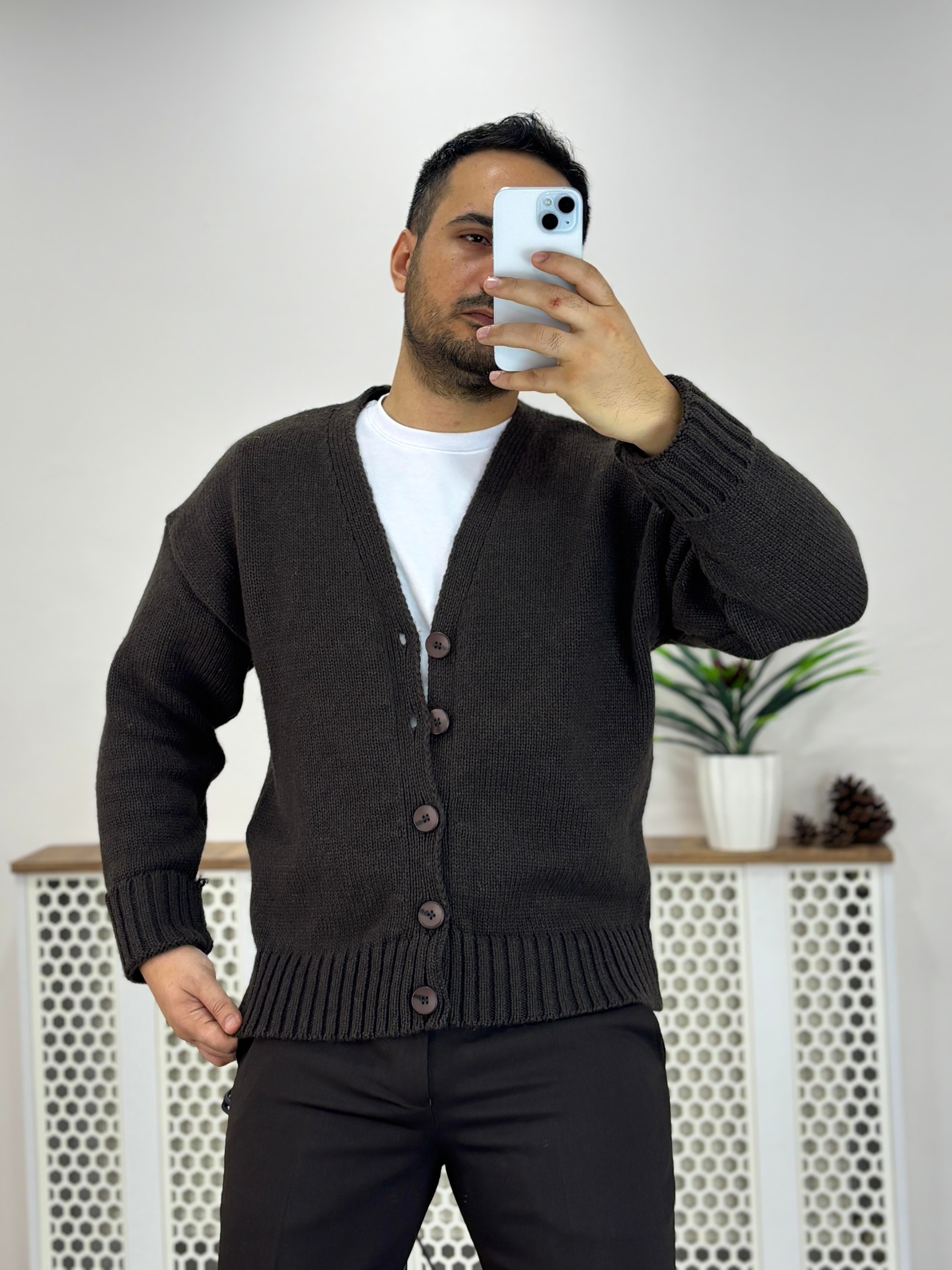 Wool Yün Hırka Ceket K0016