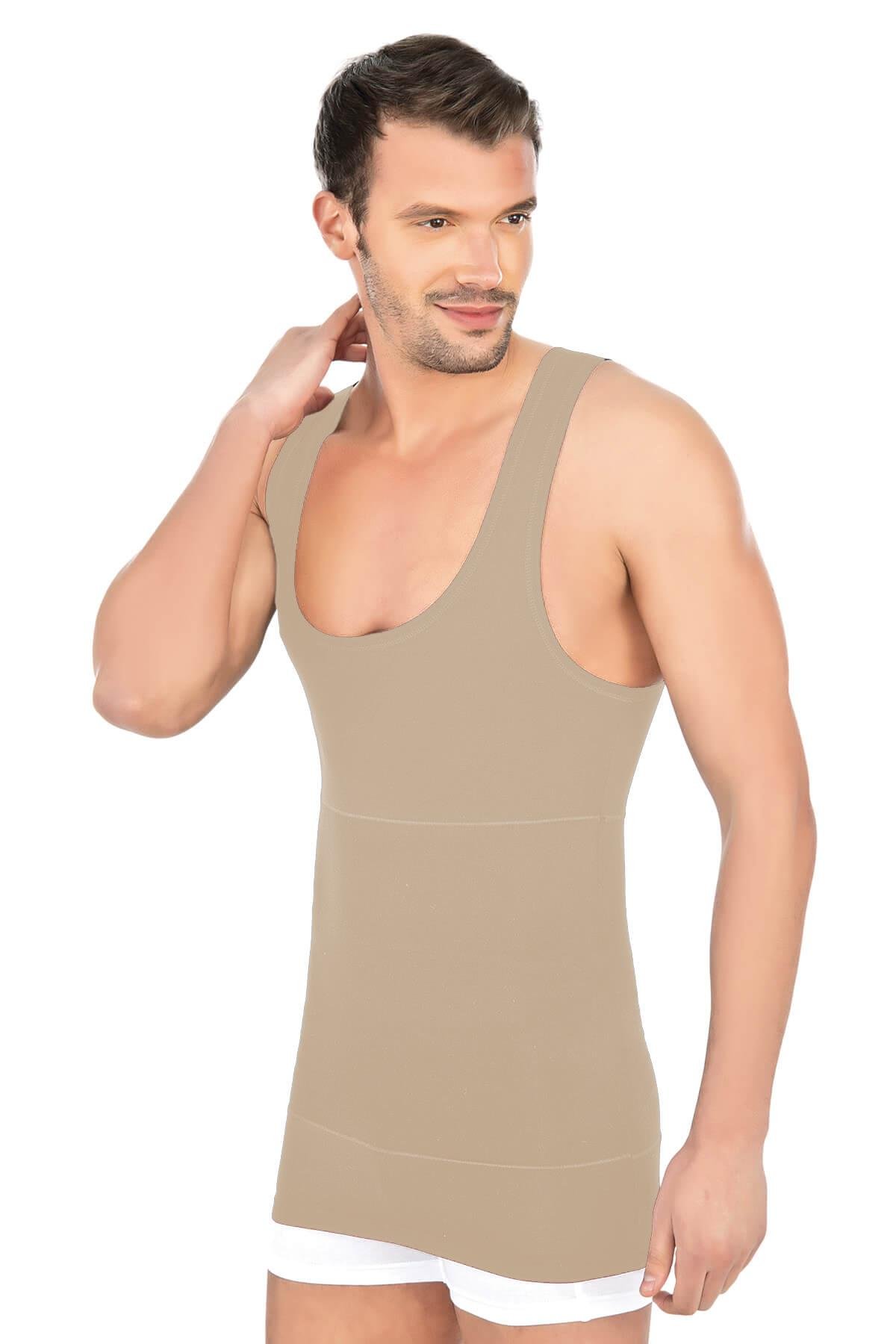 MI1400003-TEN MI Emay 1400 Modal Cotton Erkek Atlet Korse-Erkek Atlet