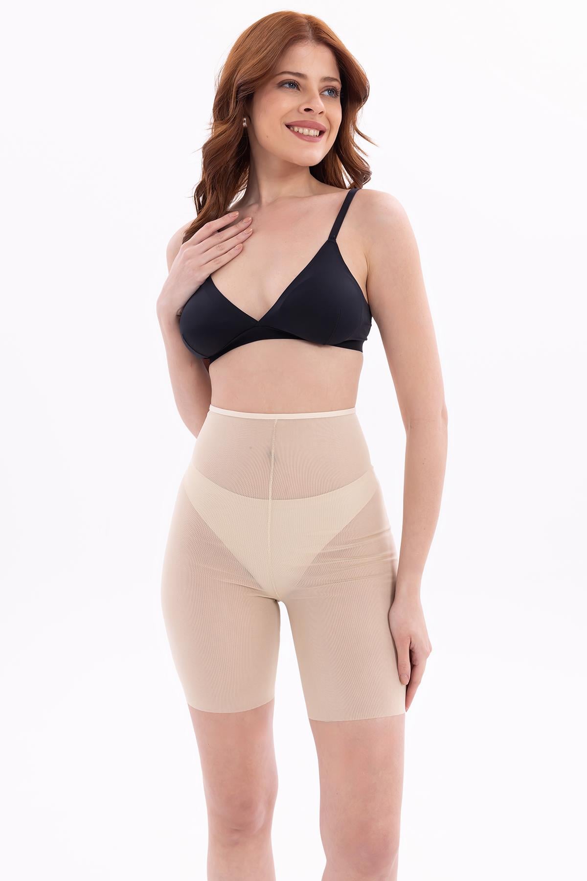MI2705003-TEN MI EMAY 2705 Lazer Tül Boxer Hayalet Korse-Boxer & Paçalı Korse