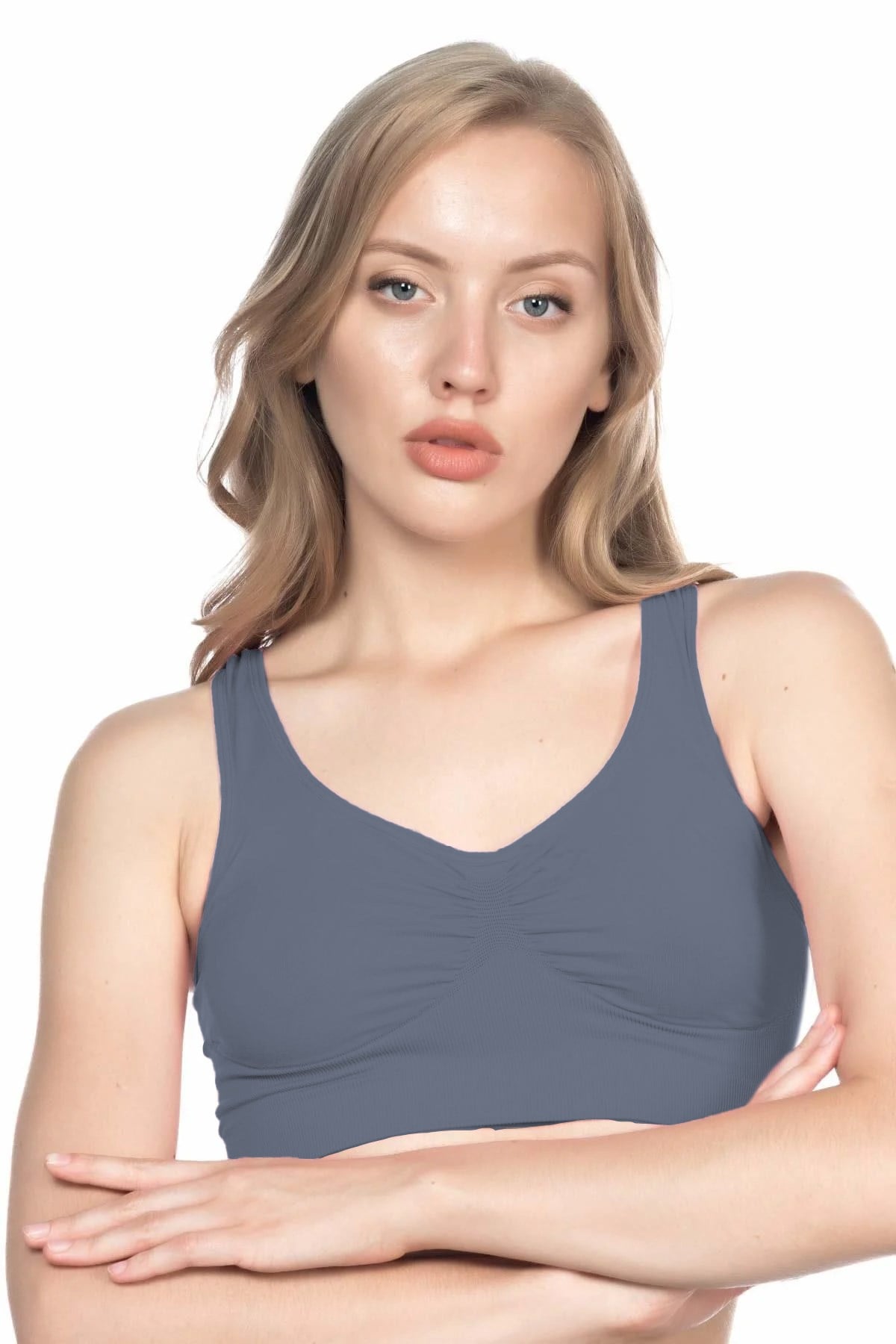 MI4001008-ANTRASİT MI Emay 4001 Soft Sporcu Büstiyer-Büstiyer