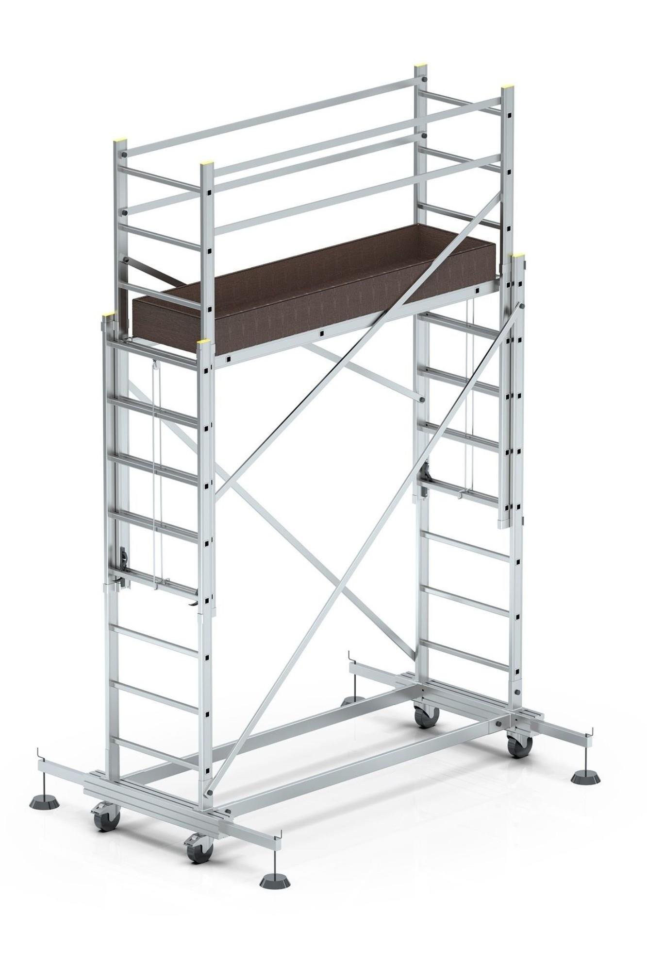 2X2,5= 5 METRE TELESKOPİK İSKELE