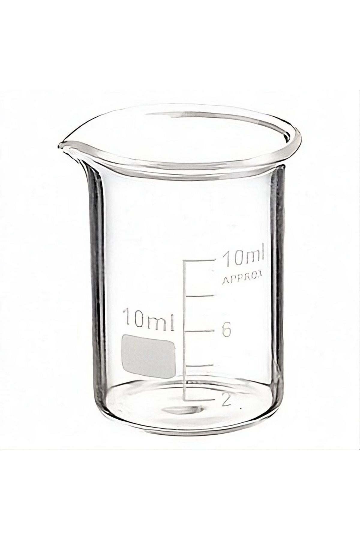 Cam Beher – Isıya Dayanıklı Borosilikat Cam – 10 ml
