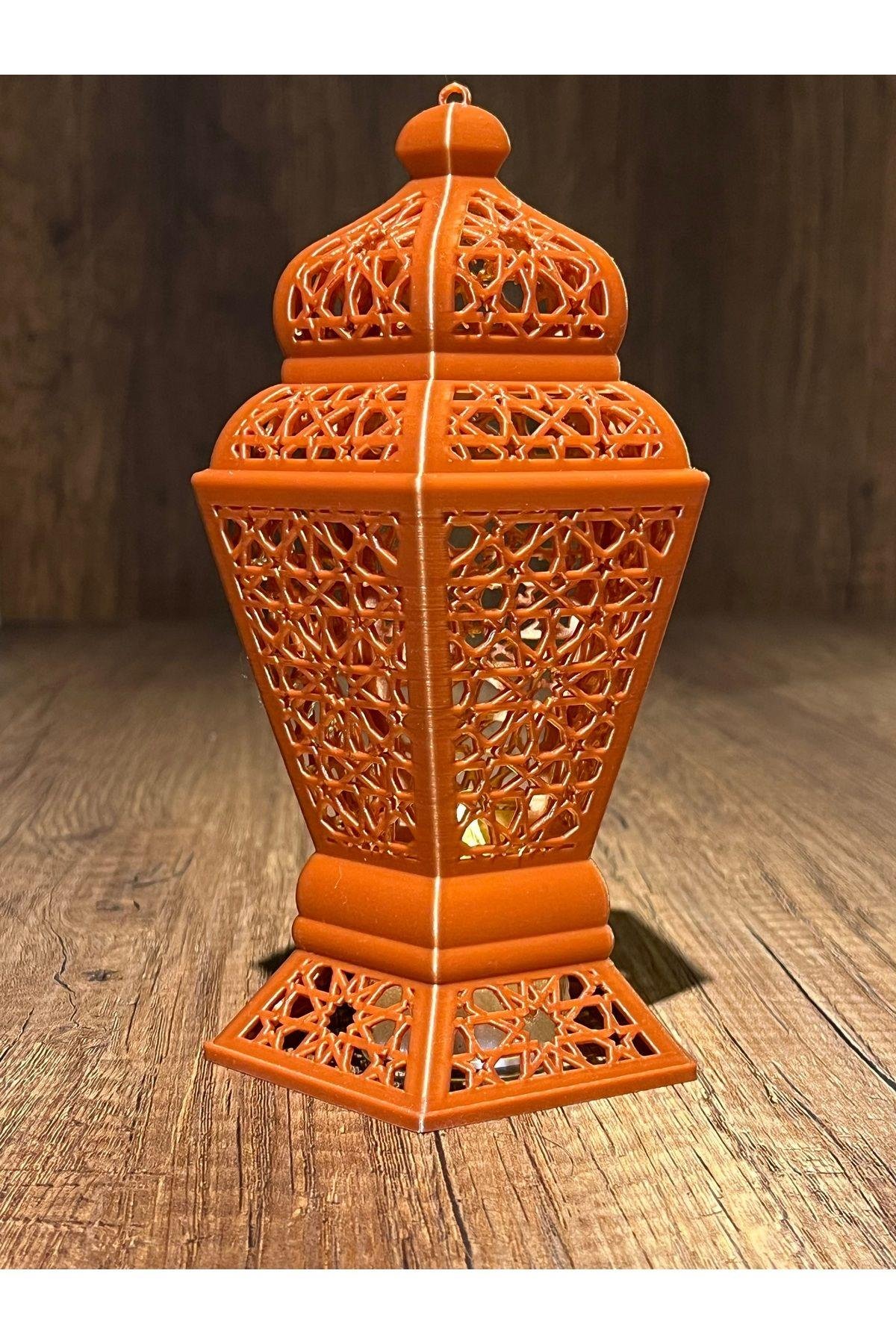 Hoş Geldin Ramazan Kandili (pilli mumlu)(17,5cm)