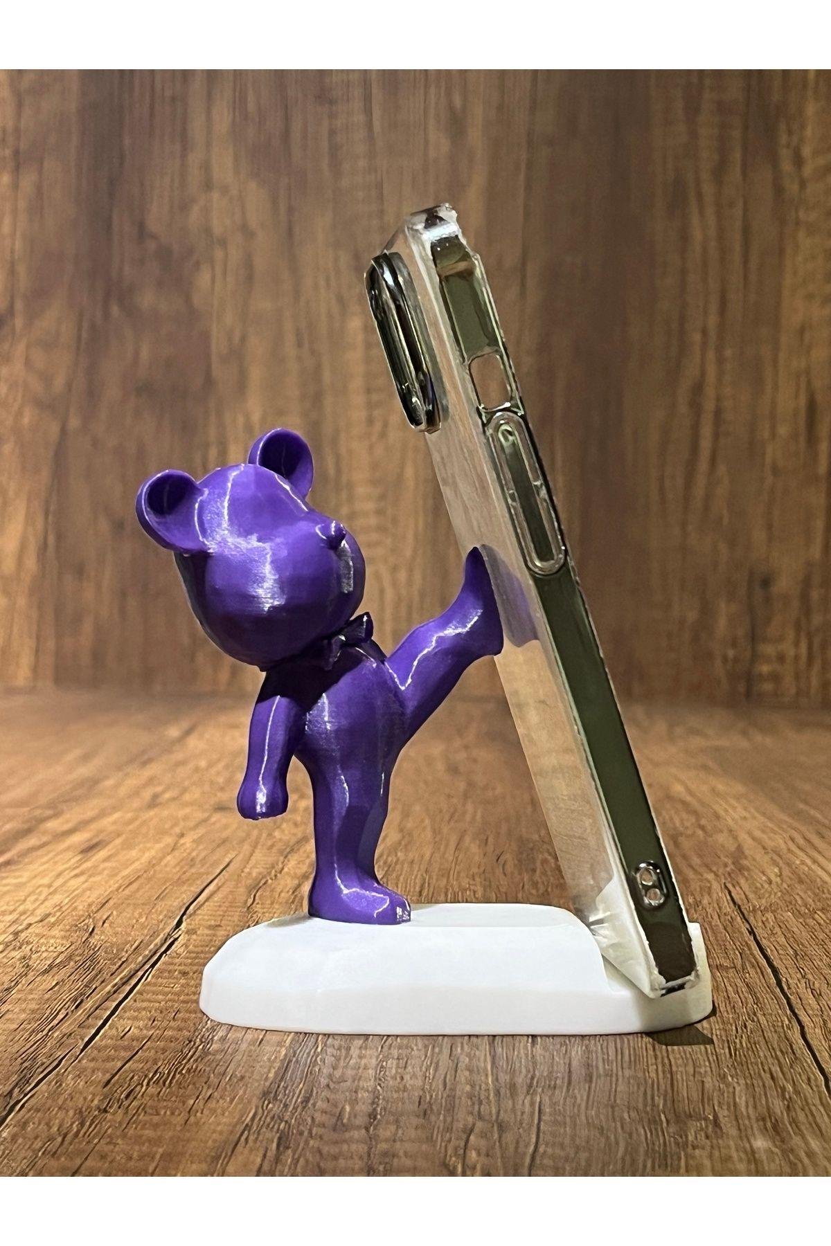 Tekme Atan Ayıcık Telefon Standı