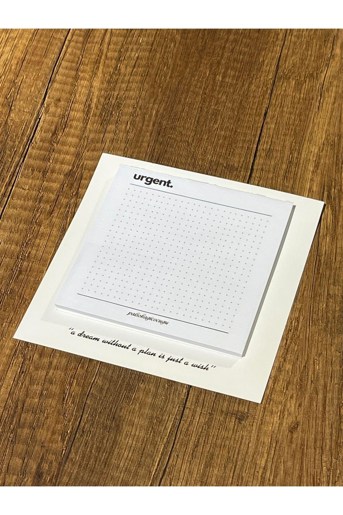 Urgent Planer- (Acil Planlayıcı ) Minimalist Bloknot