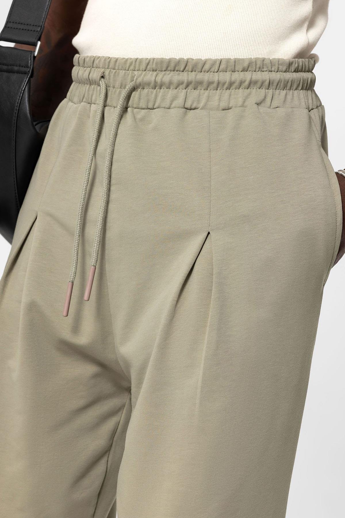 Basic Baggy Eşofman alt Haki