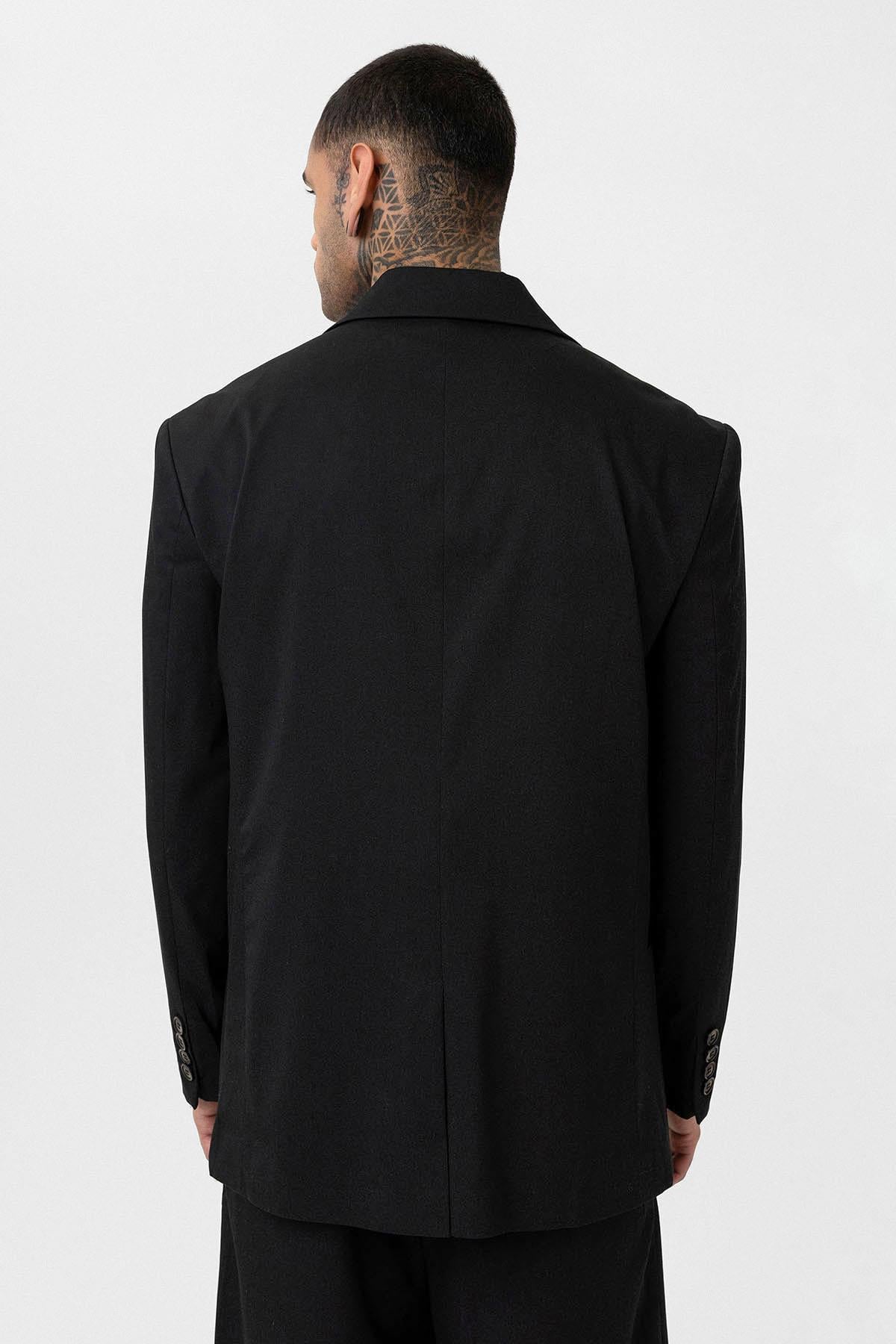 Oversize Blazer Ceket Siyah