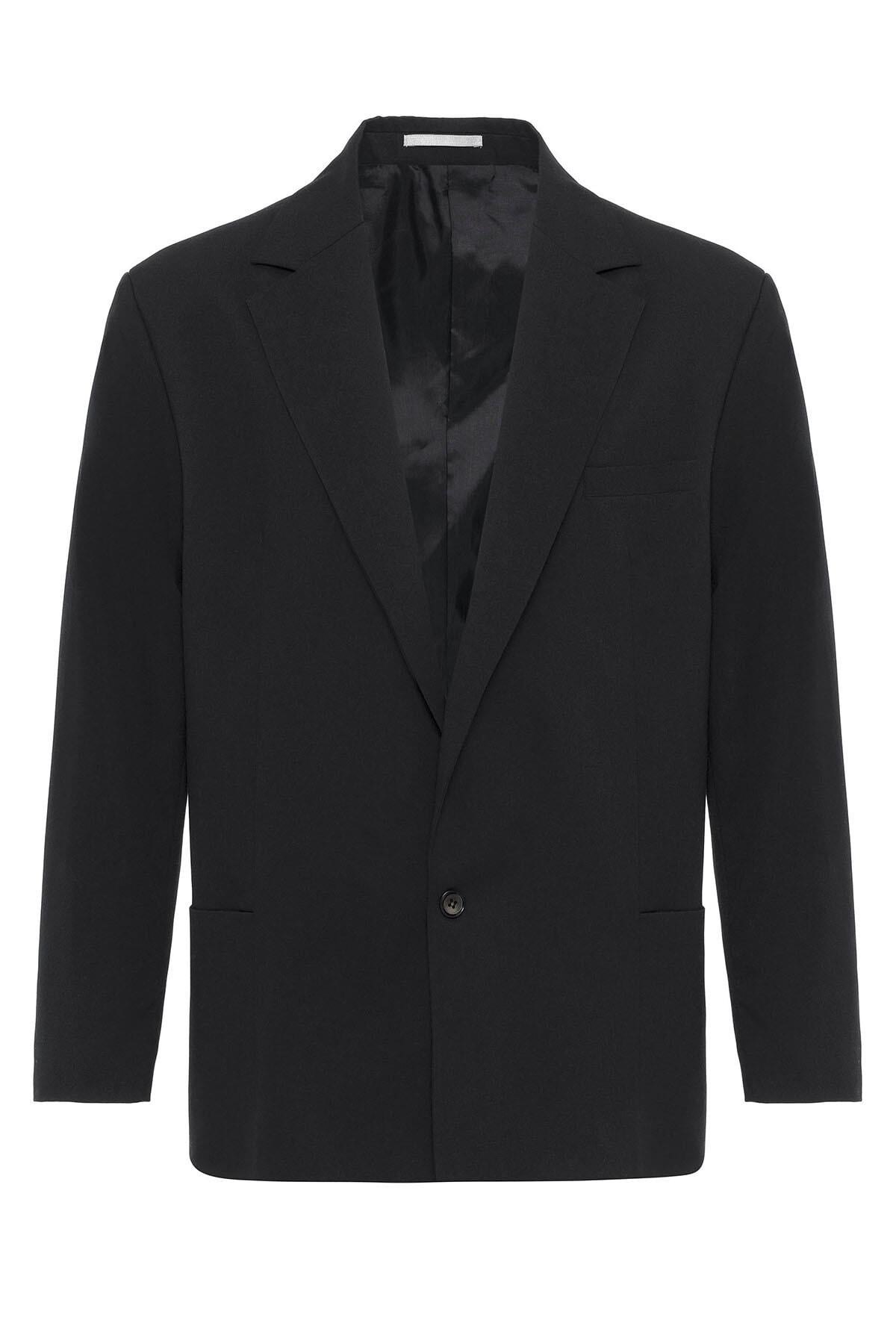 Oversize Blazer Ceket Siyah