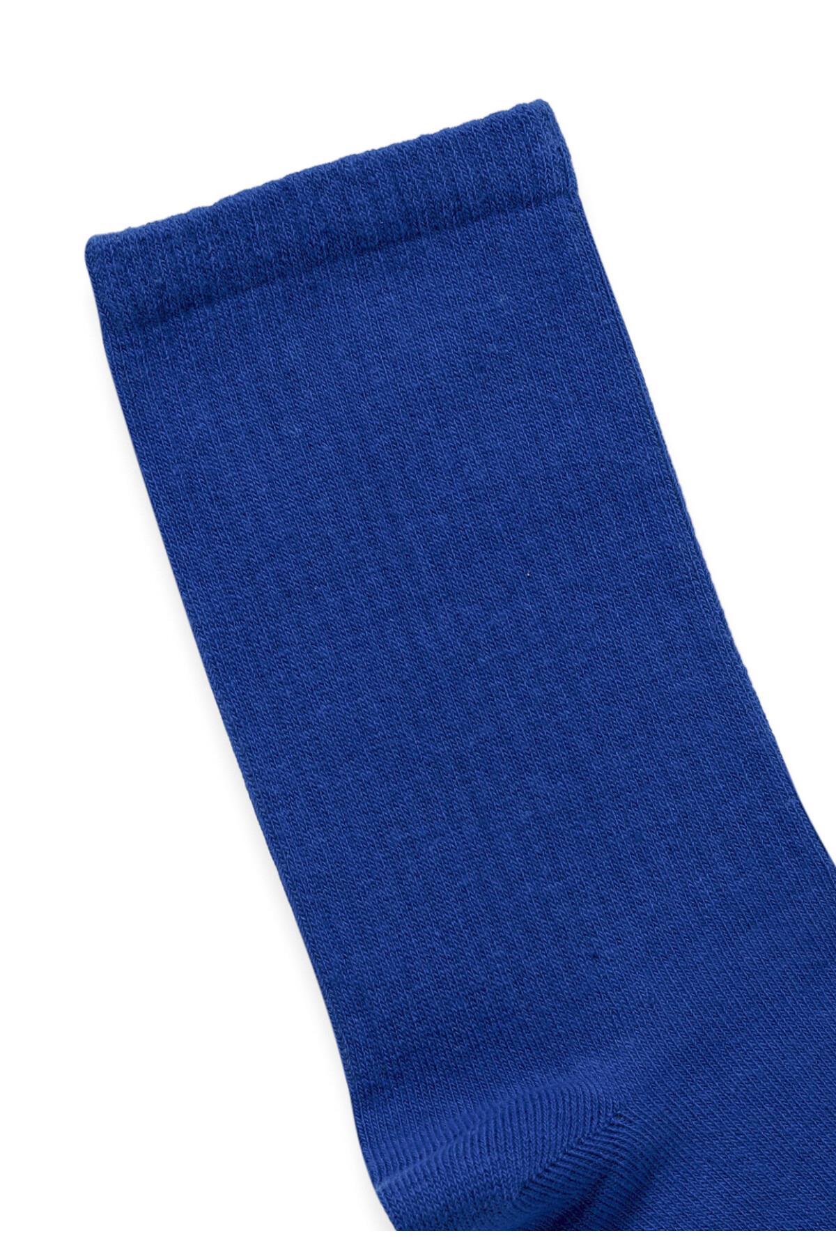 Uzun Basıc Çorap Saks
