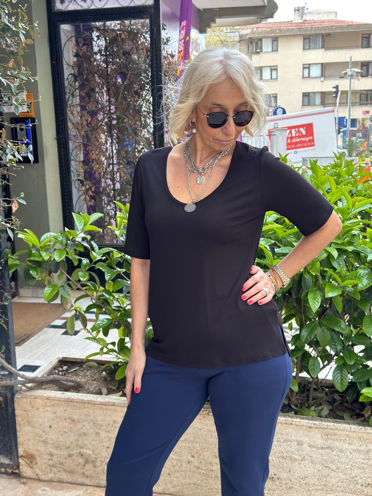 O Yaka Basic Tshırt