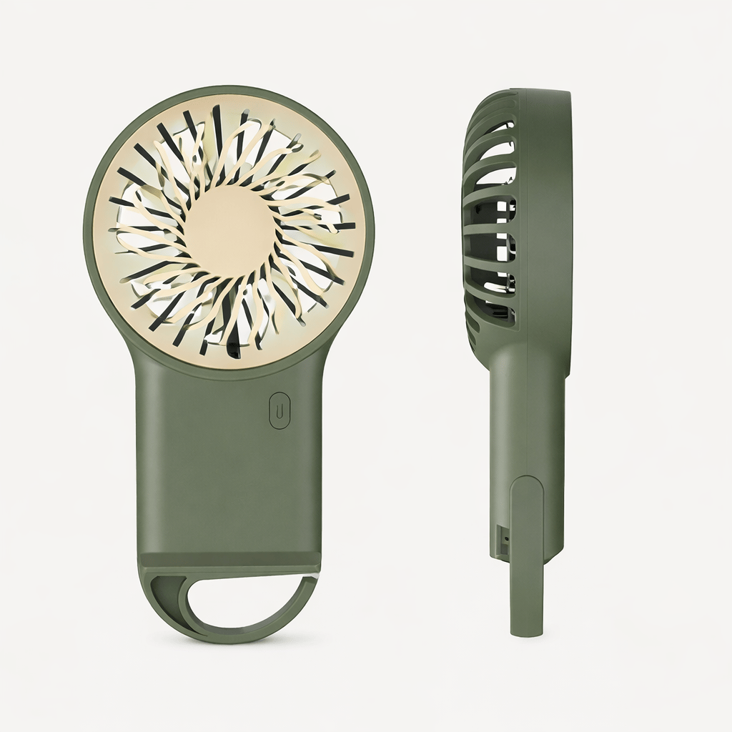 Cullera Katlanabilir USB Şarj Edilebilir Mini Sessiz Fan Beyaz