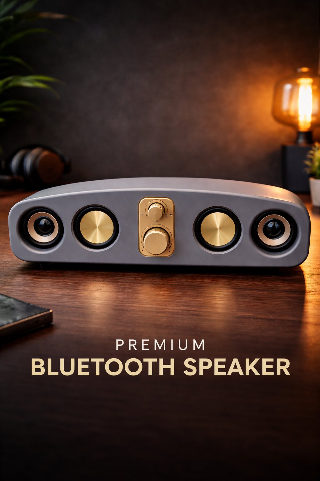 Ferro E-3403 10W Bluetooth Hoparlör | USB TF Kart AUX Destekli | Type-C Şarjlı Taşınabilir Speaker Gri