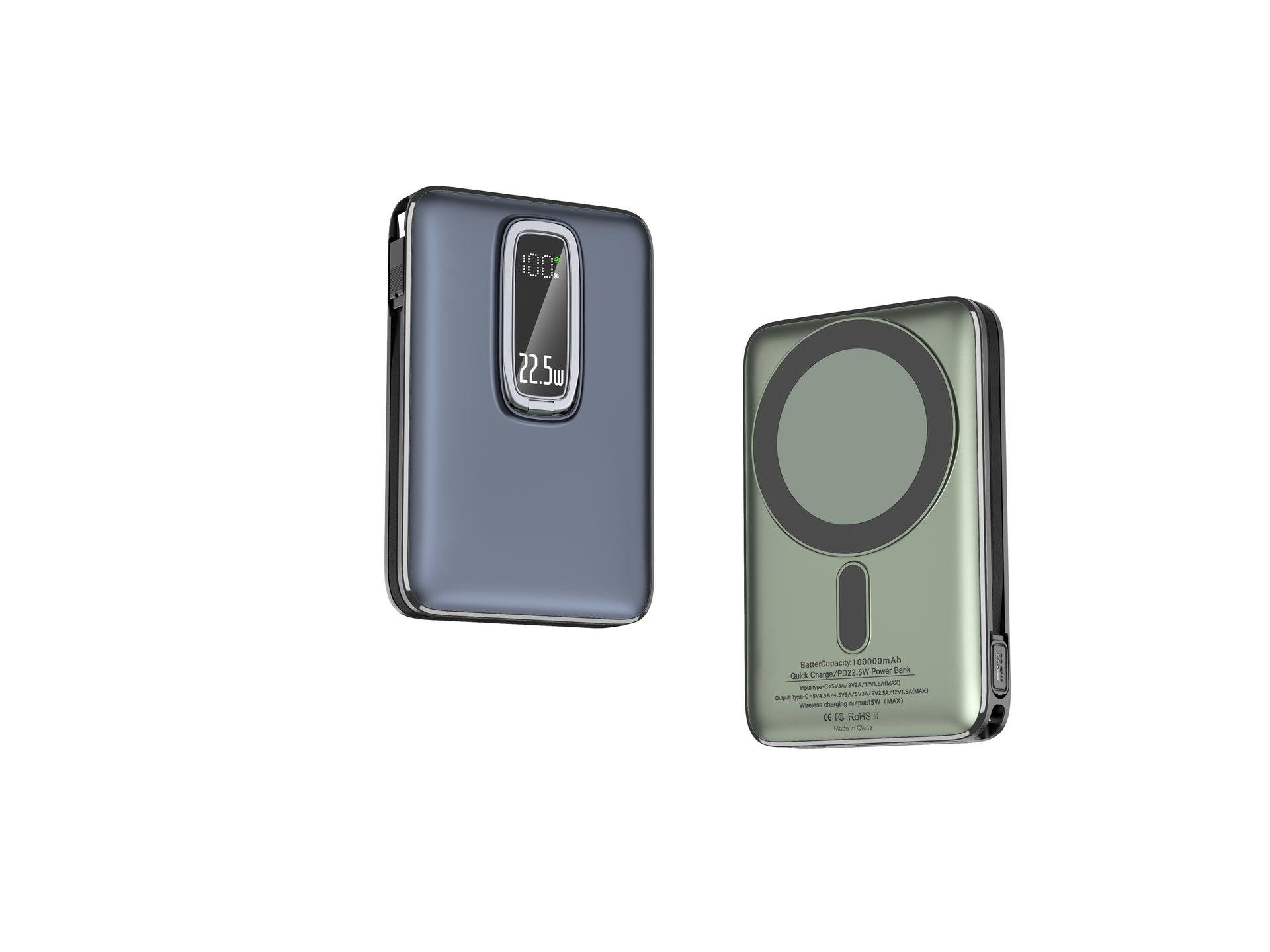 Ferro FP-15 10.000 mAh Magsafe Özellikli Dijital Göstergeli Powerbank
