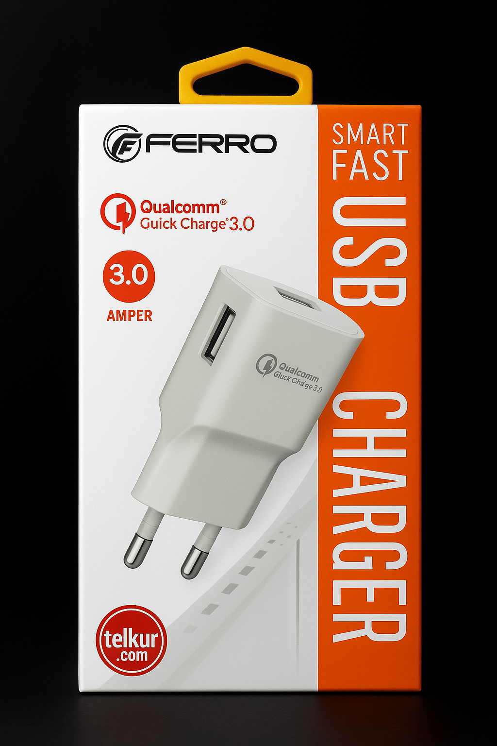 FERRO W13 Qualcom 3.0A USB Hızlı Şarj Adaptörü 