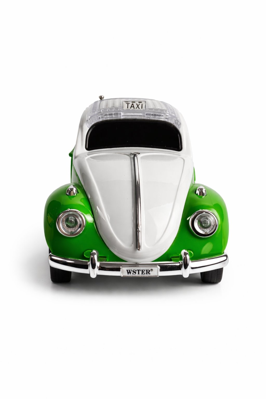 Ferro WS-1958BT Nostaljik Araba Görünümlü LED Işıklı Bluetooth,Hafıza Kartı,Usb Bellek,Aux Ve Radyo Destekli Hoparlör Yşil