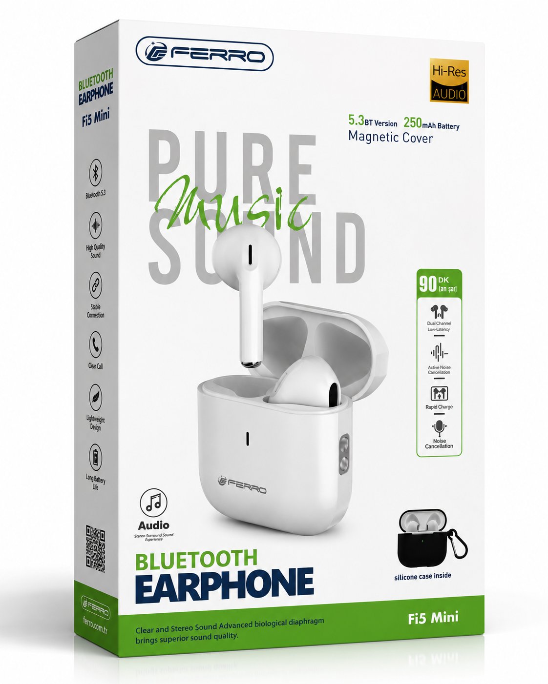 Fi5 Mini Gürültü Engelleyici Bluetooth Kulaklık