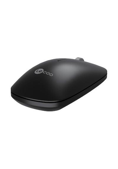 Lenovo Lecoo WS214 Sessiz Ergonomik Kablosuz Mouse – 2.4GHz Optik, USB Alıcılı, Hassas DPI, Ofis & Laptop Uyumlu, Türkiye Garantili