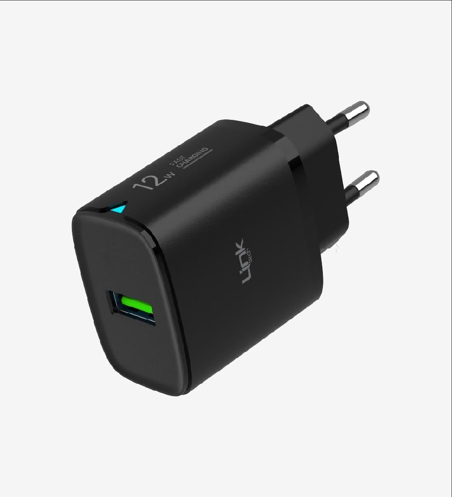 LinkTech C301 Strong 12W Micro USB Kablolu Hızlı Şarj Adaptörü BeyazB