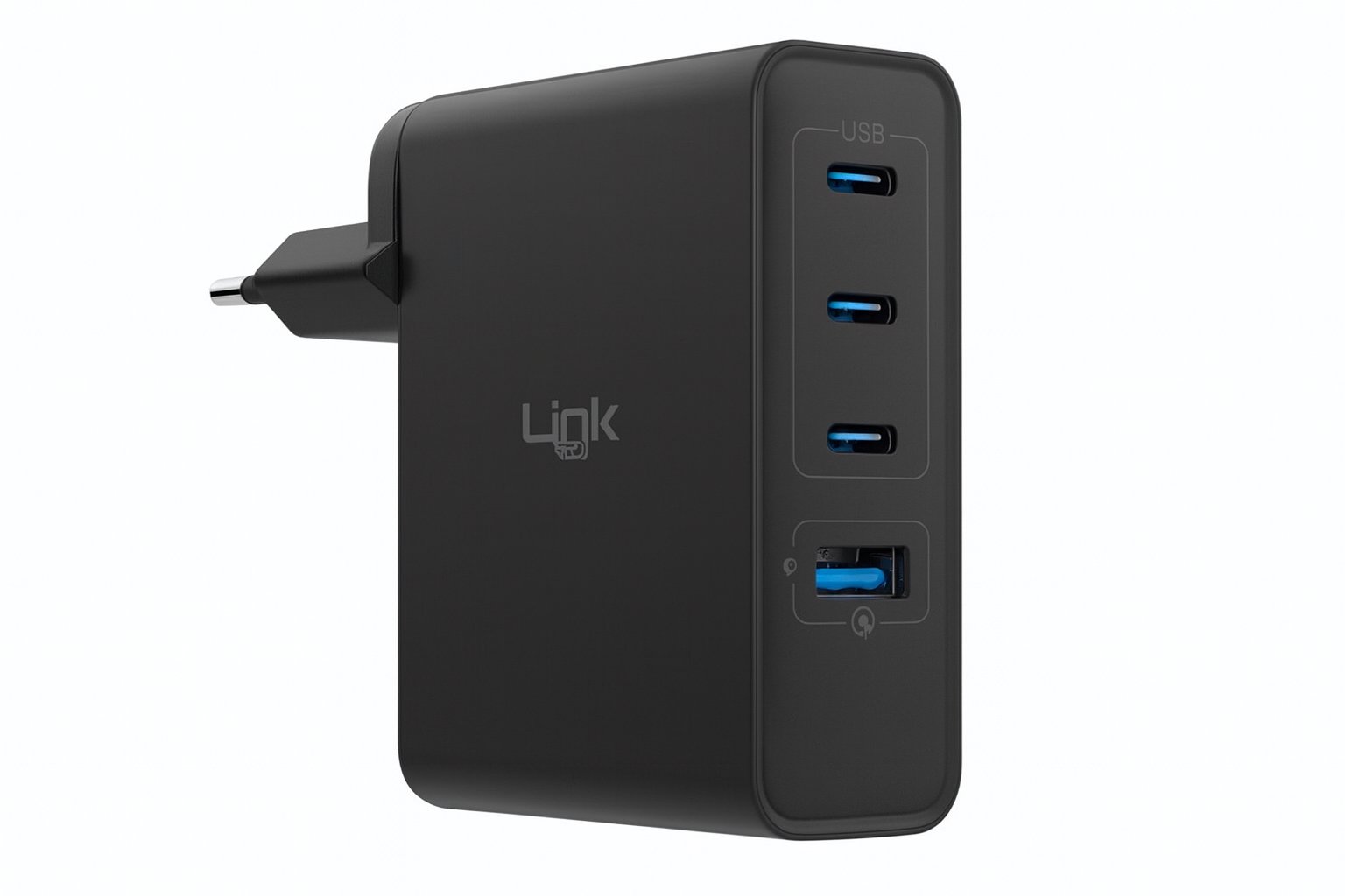 LinkTech G861 Premium 4'lü Çıkış 100W Süper SI Şarj Adaptörü