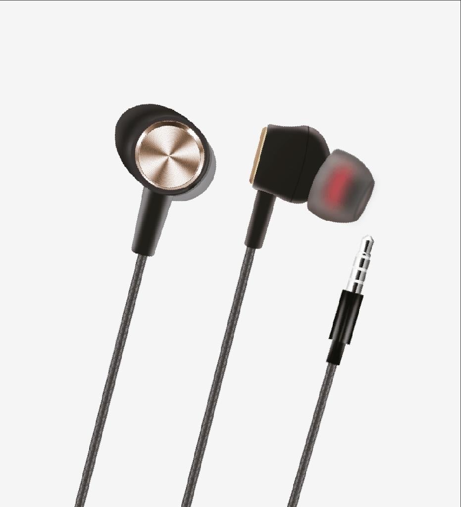 LinkTech H315 Spor Yüksek Baslı Silikonlu Kablolu Beyaz Kulaklık 3.5mm