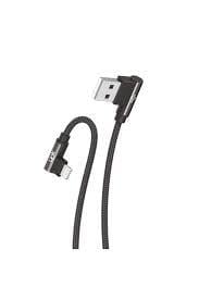 LinkTech K592 Örgülü Dirsekli Metal Başlı 150cm USB - Micro  3A Şarj Kablosu  Listeye Geri Dön