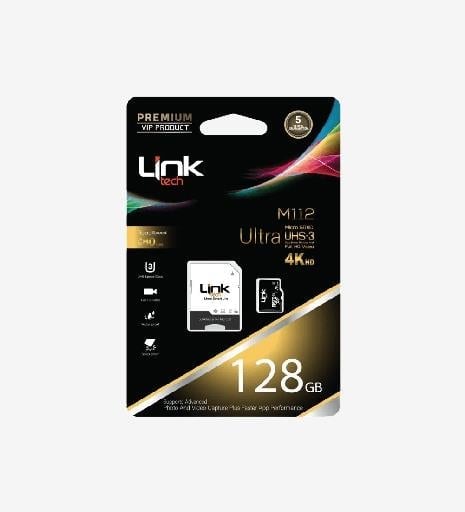 LinkTech M112 Premium 90MB/ s Micro SD Ultra 128 GB Hafıza Kartı 